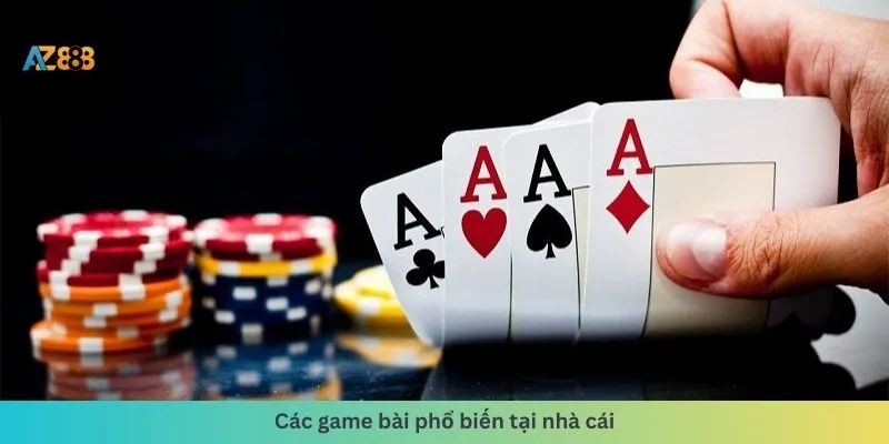 Game Bài 1 Các game bài phổ biến