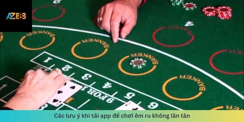 Các lưu ý để không gặp vấn đề