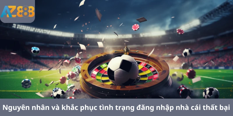 Nguyên nhân và khắc phục tình trạng đăng nhập nhà cái thất bại